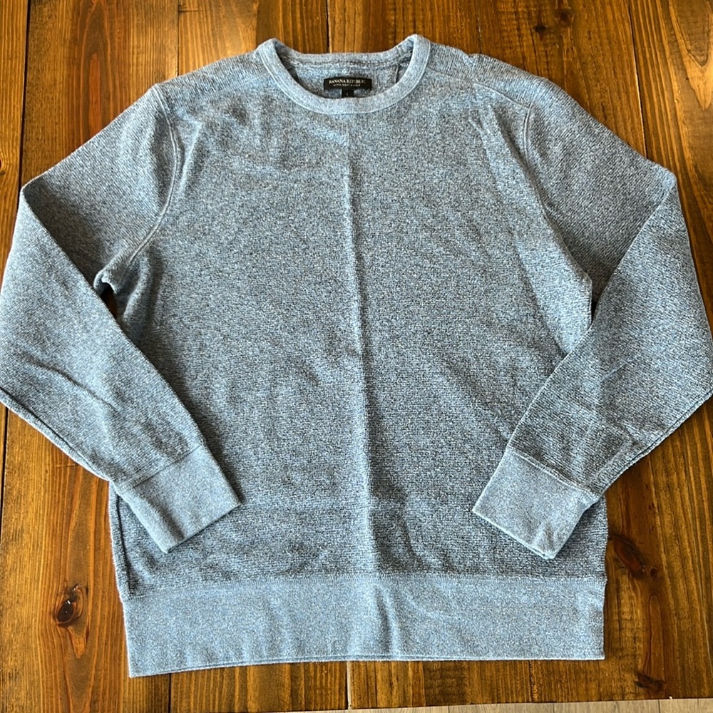 Men’s Banana Republic Waffle Knit Shirt